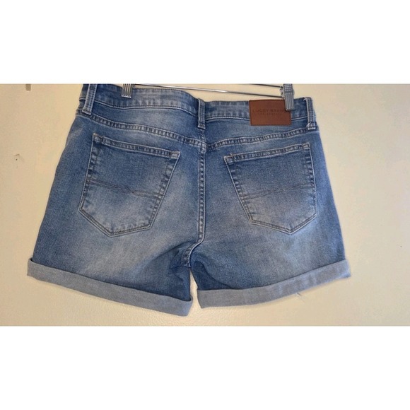 Lucky Brand The Roll Up Denim Shorts Size 6/28 Summer Beach Vacation - Picture 2 of 6